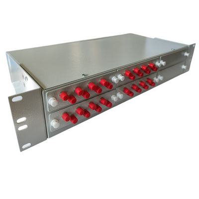 Кросс оптический стоечный КОР-48-У 32, КРС, ШКОС (32 порта FC, ST, SC, LC; SM 9/125; MM 50/125; MM 62,5/125)