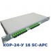 Кросс оптический стоечный КОР-24-У 16, КРС, ШКОС (16 портов FC, ST, SC, LC; SM 9/125; MM 50/125; MM 62,5/125) Кросс оптический стоечный КОР-24-У 16, КРС, ШКОС (16 портов FC, ST, SC, LC; SM 9/125; MM 50/125; MM 62,5/125)