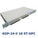 Кросс оптический стоечный КОР-24-У 16, КРС, ШКОС (16 портов FC, ST, SC, LC; SM 9/125; MM 50/125; MM 62,5/125) Кросс оптический стоечный КОР-24-У 16, КРС, ШКОС (16 портов FC, ST, SC, LC; SM 9/125; MM 50/125; MM 62,5/125)