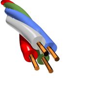 Провод медный ПКСВ 2х0,4; 2х0,5; 3х0,4; 3х0,5; 4х0,4; 4х0,5